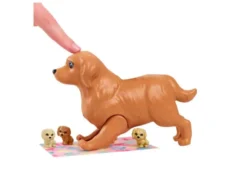 Puppenset »Hund und Welpen / Haarspiel«