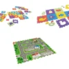 Puzzlematten Zahlen und Buchstaben / Puzzlematten Tiere und Fahrzeuge / Puzzlematten Stadt