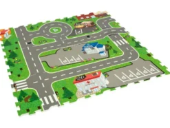 Puzzlematten Zahlen und Buchstaben / Puzzlematten Tiere und Fahrzeuge / Puzzlematten Stadt