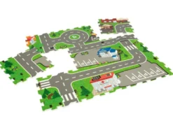 Puzzlematten Zahlen und Buchstaben / Puzzlematten Tiere und Fahrzeuge / Puzzlematten Stadt