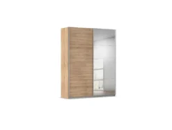 Quadra Schwebetürenschrank mit Spiegelelementen