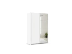Quadra Schwebetürenschrank mit Spiegelelementen