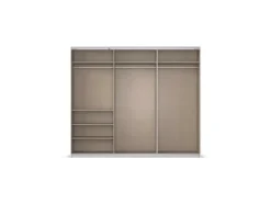 Quadra Schwebetürenschrank mit Spiegelelementen