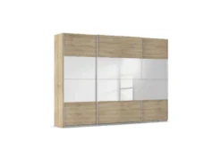 Quadra Schwebetürenschrank mit Spiegelelementen