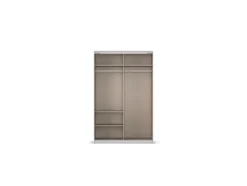 Quadra Schwebetürenschrank mit Spiegelelementen