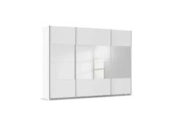 Quadra Schwebetürenschrank mit Spiegelelementen