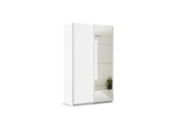 Quadra Schwebetürenschrank mit Spiegelelementen