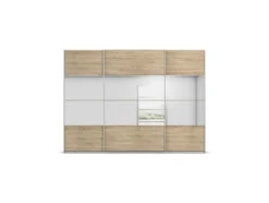 Quadra Schwebetürenschrank mit Spiegelelementen
