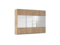 Quadra Schwebetürenschrank mit Spiegelelementen