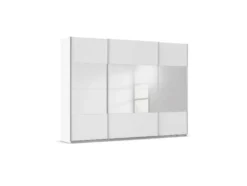 Quadra Schwebetürenschrank mit Spiegelelementen