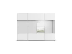 Quadra Schwebetürenschrank mit Spiegelelementen