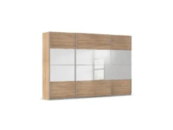 Quadra Schwebetürenschrank mit Spiegelelementen