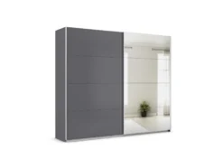 Quadra Schwebetürenschrank mit Spiegelelementen