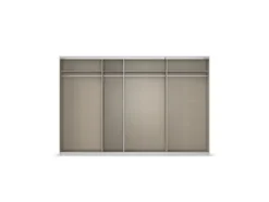 Quadra Schwebetürenschrank mit Spiegelelementen