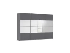 Quadra Schwebetürenschrank mit Spiegelelementen