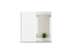 Quadra Schwebetürenschrank mit Spiegelelementen