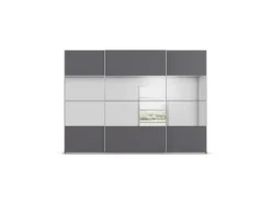 Quadra Schwebetürenschrank mit Spiegelelementen
