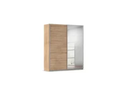 Quadra Schwebetürenschrank mit Spiegelelementen