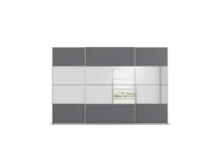 Quadra Schwebetürenschrank mit Spiegelelementen