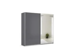 Quadra Schwebetürenschrank mit Spiegelelementen