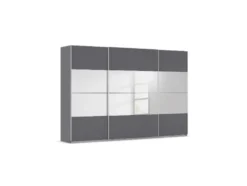 Quadra Schwebetürenschrank mit Spiegelelementen