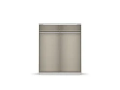 Quadra Schwebetürenschrank mit Spiegelelementen