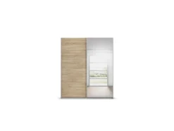 Quadra Schwebetürenschrank mit Spiegelelementen