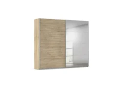 Quadra Schwebetürenschrank mit Spiegelelementen
