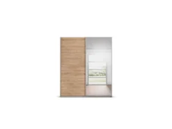 Quadra Schwebetürenschrank mit Spiegelelementen