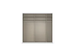 Quadra Schwebetürenschrank mit Spiegelelementen