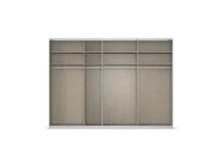 Quadra Schwebetürenschrank mit Spiegelelementen