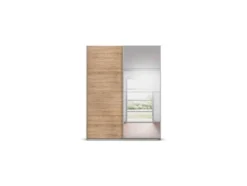 Quadra Schwebetürenschrank mit Spiegelelementen
