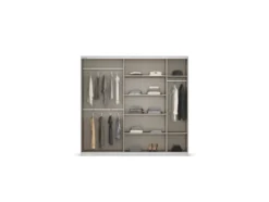 Quadra Schwebetürenschrank mit Spiegelelementen