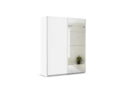 Quadra Schwebetürenschrank mit Spiegelelementen
