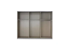 Quadra Schwebetürenschrank mit Spiegelelementen