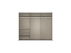 Quadra Schwebetürenschrank mit Spiegelelementen