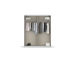 Quadra Schwebetürenschrank mit Spiegelelementen