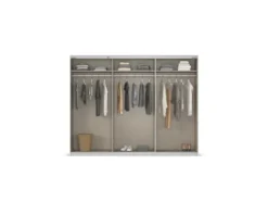 Quadra Schwebetürenschrank mit Spiegelelementen