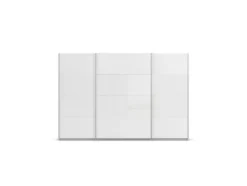 Quadra Schwebetürenschrank mit Glaselementen