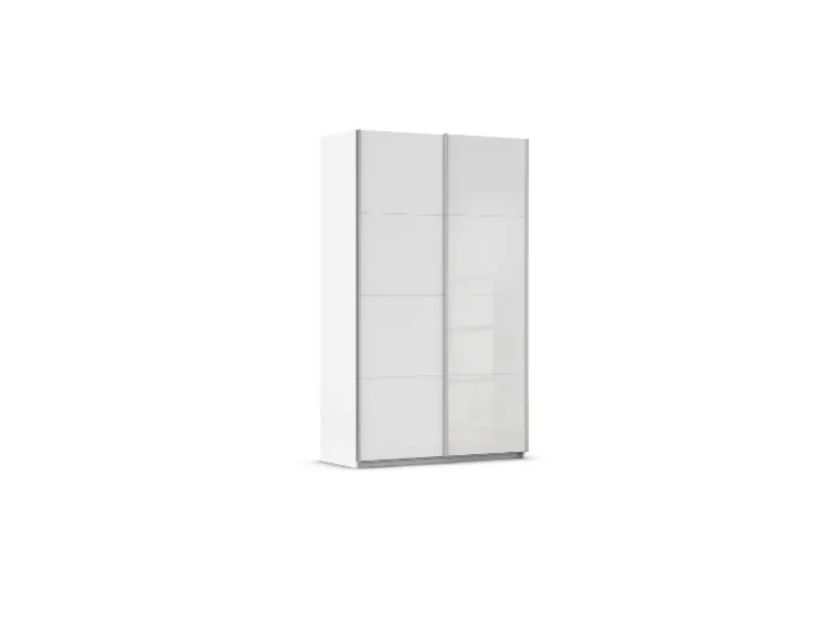 Quadra Schwebetürenschrank mit Glaselementen