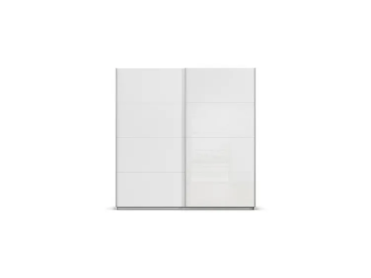 Quadra Schwebetürenschrank mit Glaselementen
