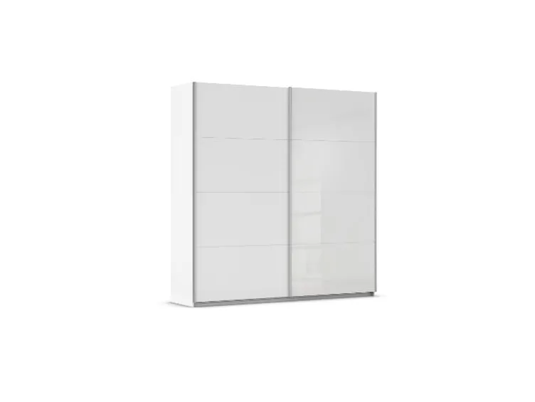 Quadra Schwebetürenschrank mit Glaselementen