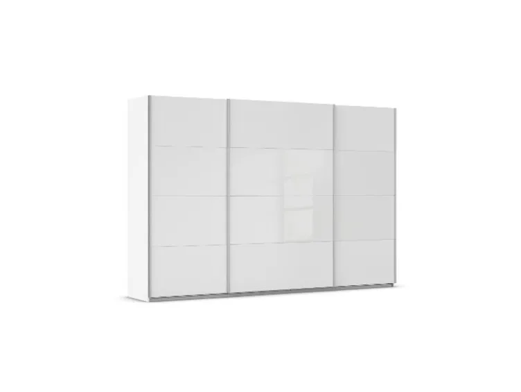 Quadra Schwebetürenschrank mit Glaselementen