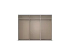 Quadra Schwebetürenschrank mit Glaselementen