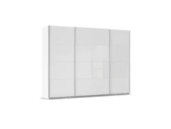 Quadra Schwebetürenschrank mit Glaselementen