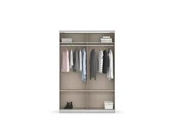 Quadra Schwebetürenschrank mit Glaselementen