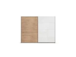 Quadra Schwebetürenschrank mit Glaselementen
