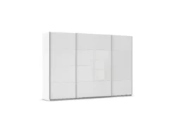Quadra Schwebetürenschrank mit Glaselementen