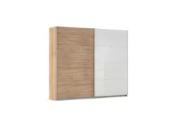 Quadra Schwebetürenschrank mit Glaselementen