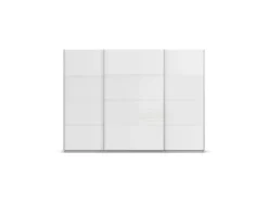 Quadra Schwebetürenschrank mit Glaselementen